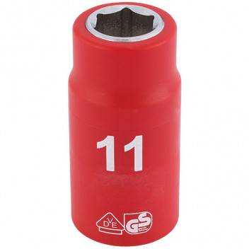 Draper Expert 31571 - 3/8" Sq. Dr. Fully Insulated VDE Socket (11mm)