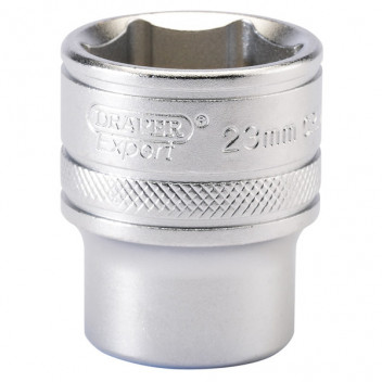 Draper Expert 16614 - 1/2" Square Drive 6 Point Metric Socket (23mm)