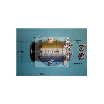 Auto Air 14-1047P - Compressor (A/C)