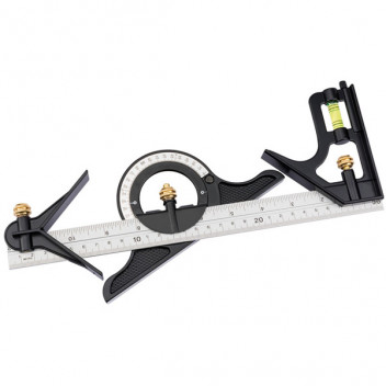 Draper 34704 - Combination Square with Centre Head and Protractor