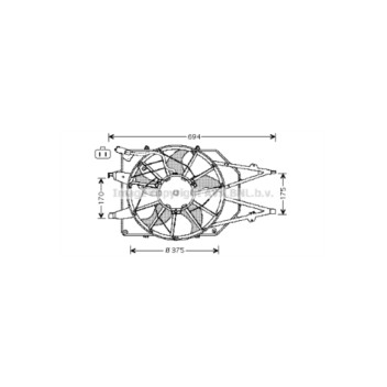 AVA FD7532 - Cooling Fan