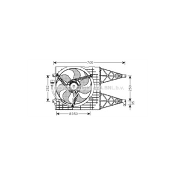 AVA VN7513 - Cooling Fan