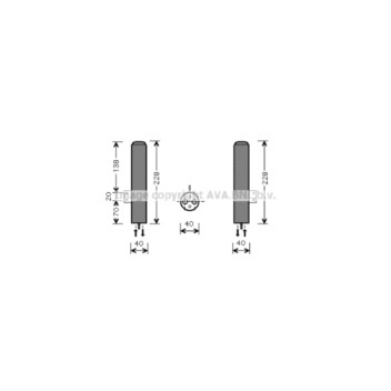 AVA HYD193 - Receiver Dryer