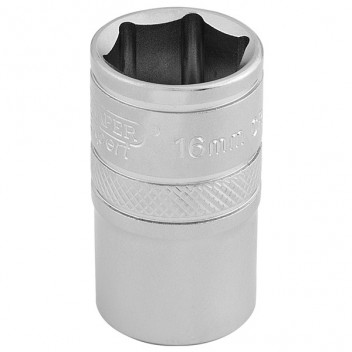 Draper Expert 16606 - 1/2" Square Drive 6 Point Metric Socket (16mm)