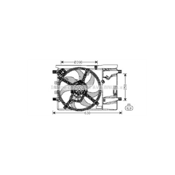 AVA OL7539 - Cooling Fan