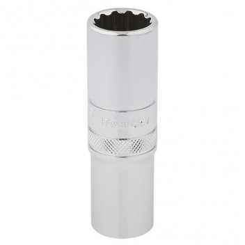 Draper Expert 33735 - 1/2" Square Drive Hi-Torq® 12 Point Deep Socket (17mm)