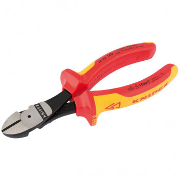 Draper 32022 - VDE Fully Insulated High Leverage Diagonal Side Cutters (160mm)
