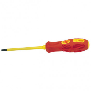 Draper Expert 69218 - 4.0mm x 100mm Fully Insulated Plain Slot Screwdriver (Sold Loose)