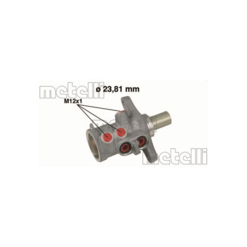 Metelli 05-0638 - Brake Master Cylinder