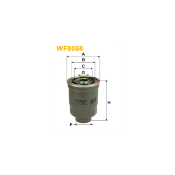 Luften F6054 - Fuel Filter