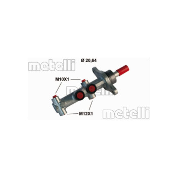 Metelli 05-0864 - Brake Master Cylinder