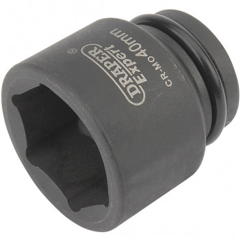 Draper Expert 05021 - Expert 40mm 3/4" Square Drive Hi-Torq&#174; 6 Point Impact Socket
