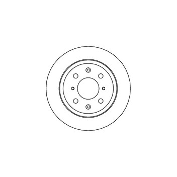PPF DS6234 - Brake Disc (Rear)