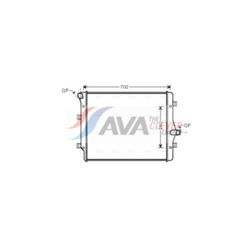 AVA VNA2208 - Radiator