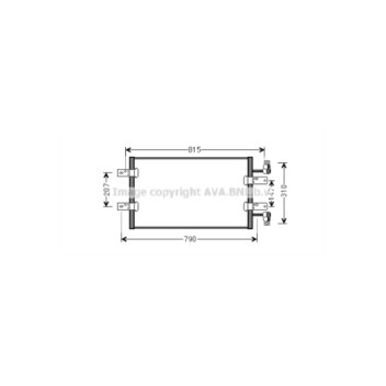 AVA RTA5451 - Condenser (A/C)