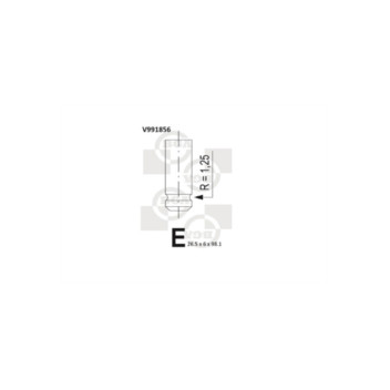 BGA Group V991856 - Exhaust Valve