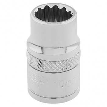 Draper Expert 32770 - 3/8" Square Drive Hi-Torq&#174; 12 Point Socket (10mm)