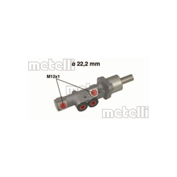 Metelli 05-0534 - Brake Master Cylinder
