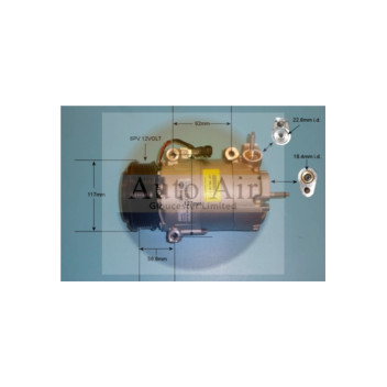 Auto Air 14-9680 - Compressor (A/C)