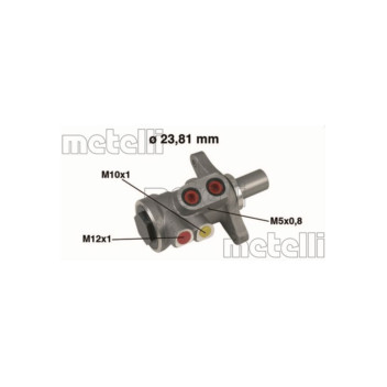 Metelli 05-0448 - Brake Master Cylinder