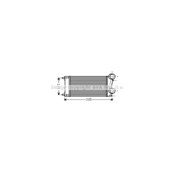 AVA PEA4343 - Intercooler