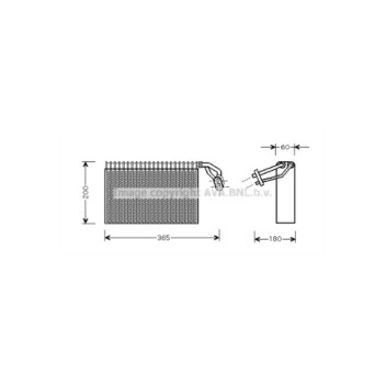  MSV317 - Evaporator (A/C)