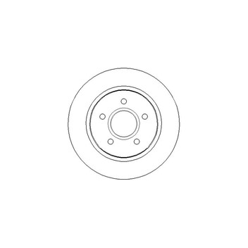 PPF DS7183 - Brake Disc (Rear)