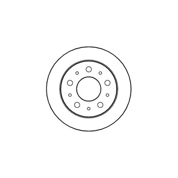 PPF DS6813 - Brake Disc (Rear)