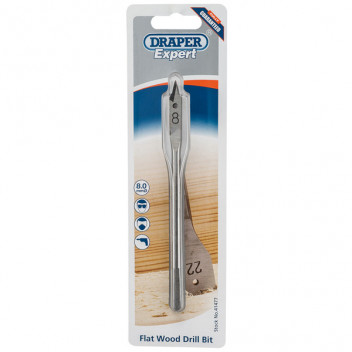 Draper Expert 41477 - Expert 8.0mm Flat Wood Bit