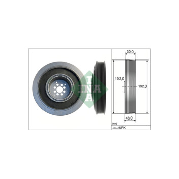 INA 544010210 - Torsion Vibration Damper