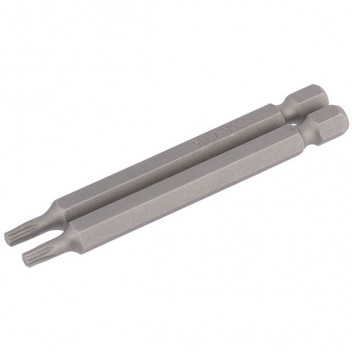 Draper 66847 - T15 1/4" Hex. Draper TX-STAR&#174; Insert Bit 75mm Long x 2