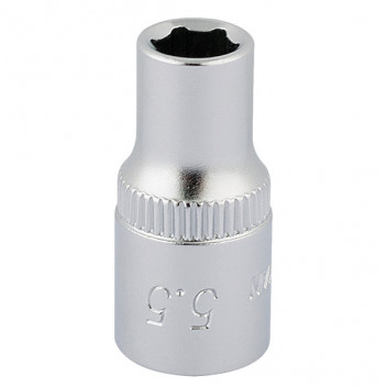 11094 - 5.5mm 1/4" Square Drive Elora Hexagon Socket