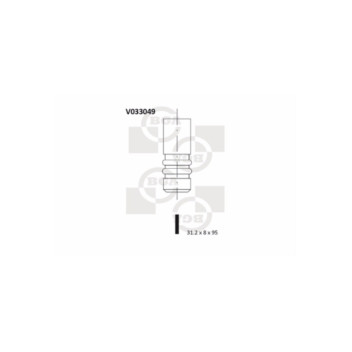 BGA Group V033049 - Exhaust Valve