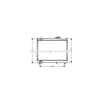 AVA SZ2046 - Radiator