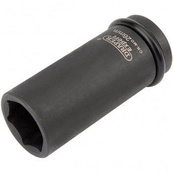 Draper Expert 05058 - Expert 26mm 3/4" Square Drive Hi-Torq® 6 Point Deep Impact Socket