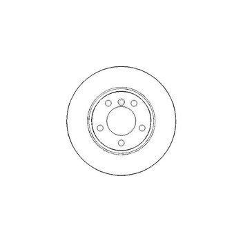 PPF DS7272 - Brake Disc (Front)