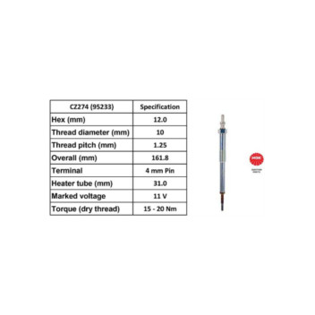 NGK 95233 - Glow Plug