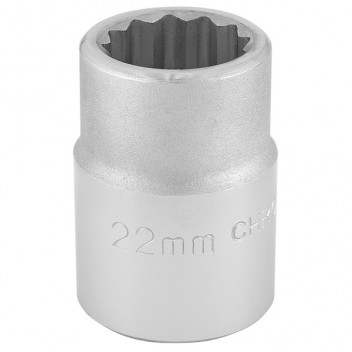 Draper Expert 16691 - 3/4" Square Drive 12 Point Socket (22mm)