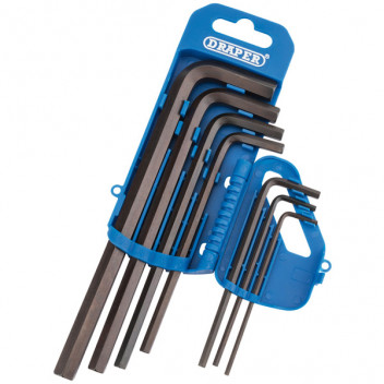 Draper 33690 - Metric Hexagon Key Set (7 Piece)