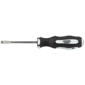 Draper Expert 35184 - 'Pound Thru' Plain Slot 8 x 200mm Soft Grip Screwdrivers