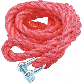 Draper 65297 - 4000kg Capacity Tow Rope with Flag