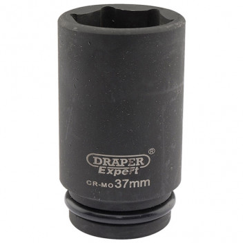 Draper Expert 05068 - Expert 37mm 3/4" Square Drive Hi-Torq&#174; 6 Point Deep Impact Socket