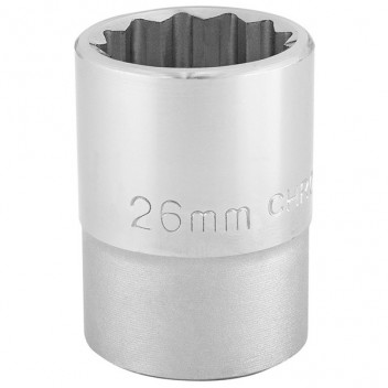 Draper Expert 16694 - 3/4" Square Drive 12 Point Socket (26mm)