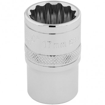 Draper Expert 33167 - 1/2" Square Drive Hi-Torq&#174; 12 Point Socket (17mm)