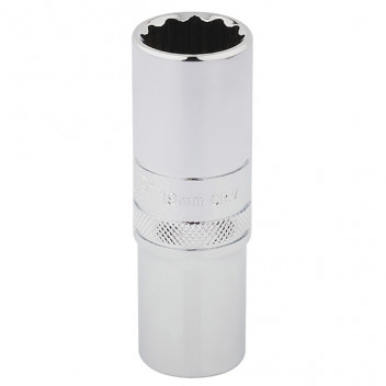 Draper Expert 33772 - 1/2" Square Drive Hi-Torq&#174; 12 Point Deep Socket (19mm)