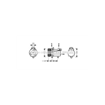 AVA SZAK092 - Compressor (A/C)