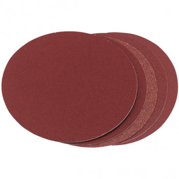 Draper 83862 - Five 80 Grit Aluminium Oxide Sanding Discs (150mm)