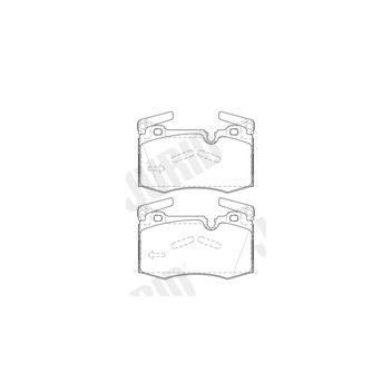 Jurid 573423J - Brake Pad Set (Front)