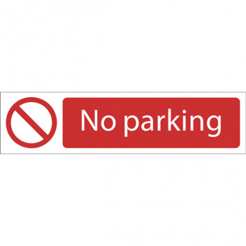 Draper 73163 - 'No Parking' Prohibition Sign