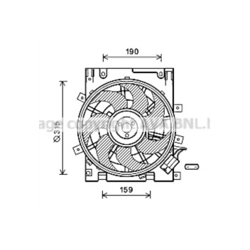 AVA OL7604 - Cooling Fan